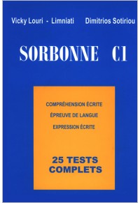 SORBONNE C1 25 TEST COMPLETES 978-960-7880-27-7 9789607880260