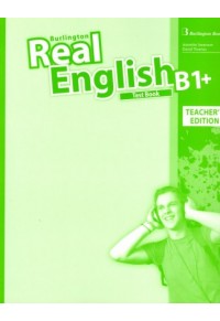 BURLINGTON REAL ENGLISH B1+ TEST BOOK TEACHER'S 978-9963-51-050-4 9789963510504