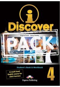 I-DISCOVER 4 STUDENT'S BOOK & WORKBOOK + ieBOOK (ΧΩΡΙΣ DIGIBOOK APP) ADULT LEARNERS 978-1-4715-3447-8 9781471534478