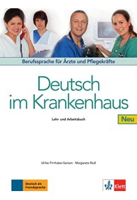 DEUTSCH IM KRANKENHAUS LEHRBUCH + ARBEITSBUCH 978-3-12-606179-7 9783126061797