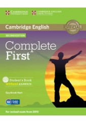 COMPLETE FIRST STUDENT'S BOOK WITHOUT ANSWERS (+CD-ROM)