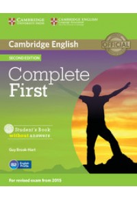 COMPLETE FIRST STUDENT'S BOOK WITHOUT ANSWERS (+CD-ROM) 978-1-107-63390-2 9781107633902