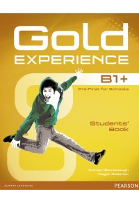 GOLD EXPERIENCE B1+ STUDENT'S BOOK (+DVD) 978-1-4479-6194-9 9781447961949