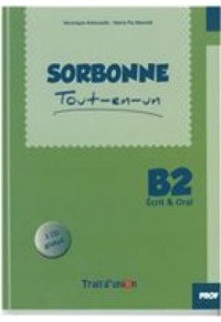SORBONNE B2 TOUT EN UN ECRIT & ORAL (+CD) PROFESSEUR 978-960-9526-59-3 9789609526593