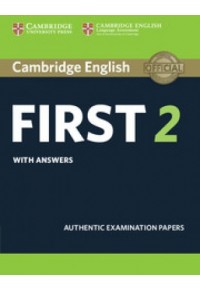 CAMBRIDGE ENGLISH FIRST 2 WITH ANSWERS 978-1-316-50357-7 9781316503577