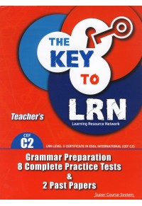 THE KEY TO LRN C2 TEACHER'S 978-9963-259-43-4 160901030601