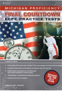 MICHIGAN PROFICIENCY FINAL COUNTDOWN ECPE PRACTICE TESTS CLASS AUDIO CDs 978-1-4080-9269-9 9781408092699