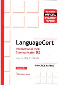LANGUAGECERT INTERNATIONAL ESOL COMMUNICATOR B2 PRACTICE PAPERS AUDIO CD's  00127479