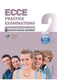 ECCE PRACTICE TESTS BOOK 2 STUDENTS REVISED 2021 978-960-492-106-5 9789604921065