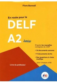 EN ROUTE POUR LE DELF A2 JUNIOR PROFESSEUR (+ CD )  154461