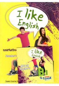 I LIKE ENGLISH B1 - TEACHER'S PACK (COURSEBOOK, WRITING, GRAMMAR)  140801010303