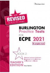 BURLINGTON PRACTICE TESTS FOR ECPE 2 REVISED 2021 TEACHER'S BOOK