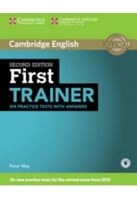 CAMBRIDGE ENGLISH FIRST TRAINER W/A (+ ONLINE AUDIO) SECOND EDITION 978-110-747-018-7 9781107470187