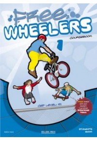 FREE WHEELERS 1 COURSEBOOK +READERS 978-960-424-458-4 9789604244584
