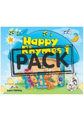 HAPPY RHYMES 1 PUPIL'S PACK 2 (BK+CD+DVD)