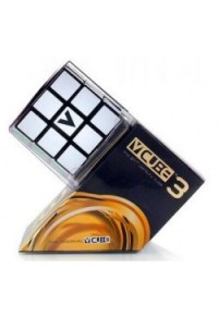 V-CUBE 3X3 BLACK - WHITE FLAT  