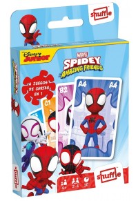 SPIDEY AMAZING FRIENDS - ΠΑΙΧΝΙΔΙ ΜΕ ΚΑΡΤΕΣ SHUFFLE GAMES  5411068863332