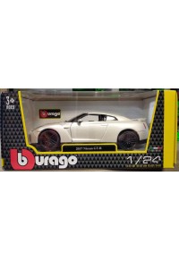 ΑΥΤΟΚΙΝΗΤΟ PLUS 2017 NISSAN GT-R WHITE 1/24  4893993010585