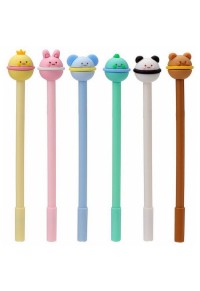 ERASABLE PEN - CUTE ANIMAL TOPPER - 6 ΣΧΕΔΙΑ  5055071792137