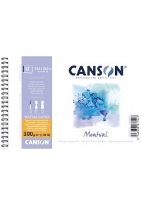 ΜΠΛΟΚ CANSON MONTVAL AQUA SP.10 x15 300gr 12φ C.P  3148958071547