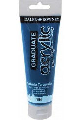 ΧΡΩΜΑ GRADUATE ACRYLIC 120ml PHTHALO TURQUOISE