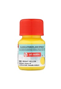 TALENS ΧΡΩΜΑ GLASS/PORCELAIN BRIGHT YELLOW OPAQUE 30ml  8712079429263