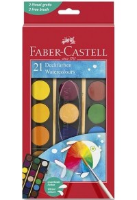 ΝΕΡΟΜΠΟΓΙΕΣ FABER CASTELL 21 ΧΡΩΜΑΤΑ  4005401250272