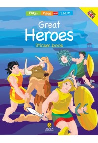 GREAT HEROES STICKER BOOK 978-960-547-492-8 9789605474928