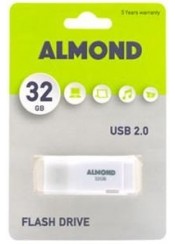 ALMOND FLASH DRIVE USB 32GB PRIME - ΛΕΥΚΟ