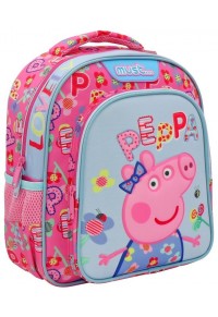 ΤΣΑΝΤΑ ΠΛΑΤΗΣ ΝΗΠΙΑΓΩΓΕΙΟΥ ΜΕ 2 ΘΗΚΕΣ MUST PEPPA PIG LOVELY  5205698585678