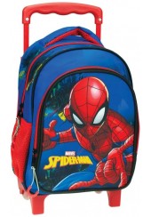 ΤΣΑΝΤΑ TROLLEY ΝΗΠΙΑΓΩΓΕΙΟΥ SPIDERMAN BLUE NET