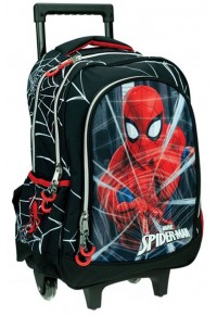 ΤΣΑΝΤΑ TROLLEY SPIDERMAN BLACK CITY  5204549151970