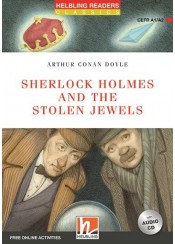 SHERLOCK HOLMES AND THE STOLEN JEWELS - READER + AUDIO CD + E-ZONE (RED SERIES 2)