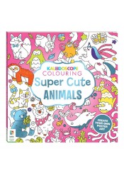 SUPER CUTE ANIMALS - KALEIDOSCOPE COLOURING BOOK