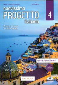 NUOVISSIMO PROGETTO ITALIANO 4 C2 ELEMENTARE GUIDA INSEGNANTI - LIBRO DELLO STUDENTE (+CD MP3) 979-12-5980-118-0 9791259801180