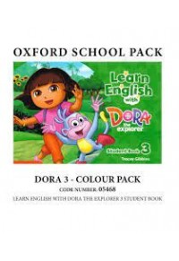 LEARN ENGLISH WITH DORA 3 COLOUR PACK 05468  5200419605468