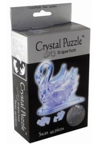 3D CRYSTAL PUZZLE - ΚΥΚΝΟΣ ΔΙΑΦΑΝΗΣ 44 ΤΕΜ.  4893718900016