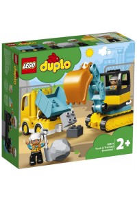 TRUCK TRACKED EXCAVATOR LEGO DUBLO 10931  5702016618204