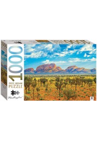 ΠΑΖΛ ULURU KATA TJUTA NATIONAL PARK AUSTRALIA 1000 ΤΕΜ  - HINKLER MINDBOGGLERS JIGSAWS  9354537001346