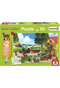 ΠΑΖΛ 60 ΤΕΜ. ΣΥΓΚΟΜΙΔΗ FARM WORLD (ΜΕ ΔΩΡΟ 2 ΦΙΓΟΥΡΕΣ SCHLEICH)  4001504562410