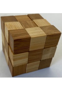 ΠΑΖΛ ΞΥΛΙΝΟ MINI BAMBOO MAGIC CUBE - MINI BAMBOOZLERS  