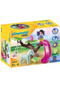 ΝΕΡΑΪΔΟΥΛΑ ΚΑΙ ΖΩΑΚΙΑ ΣΤΗΝ ΠΑΙΔΙΚΗ ΧΑΡΑ PLAYMOBIL 1 2 3 70400  4008789704009