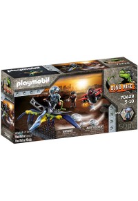 ΠΤΕΡΟΔΑΚΤΥΛΟΣ ΚΑΙ ΜΑΧΗΤΕΣ ΜΕ DRONE PLAYMOBIL DINO RISE 70628  4008789706287