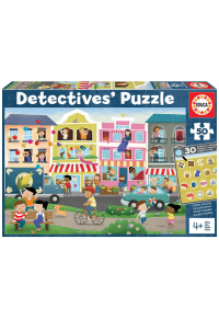 ΠΑΖΛ 50 ΤΕΜ. DETECTIVE'S PUZZLE - BUSY TOWN EDUCA  8412668188945