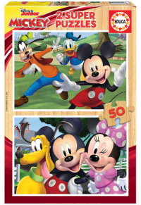 ΠΑΖΛ ΞΥΛΙΝΟ 2X50 MICKEY & FRIENDS  8412668188808