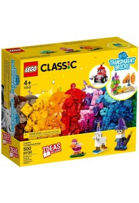 CREATIVE TRANSPARENT BRICKS - LEGO CLASSIC 11013  5702016888720