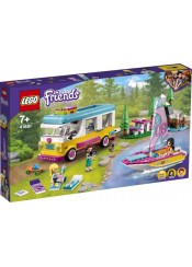 FOREST CAMPER VAN AND SAILBOAT -  LEGO FRIENDS 41681