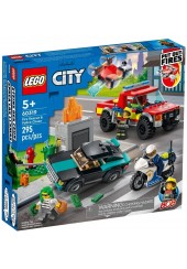 FIRE RESCUE AND POLICE CHASE - LEGO CITY 60319