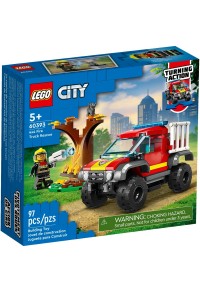 4X4 FIRE TRUCK RESCUE - LEGO CITY 60393  5702017416588