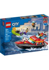 FIRE RESCUE BOAT - LEGO CITY 60373